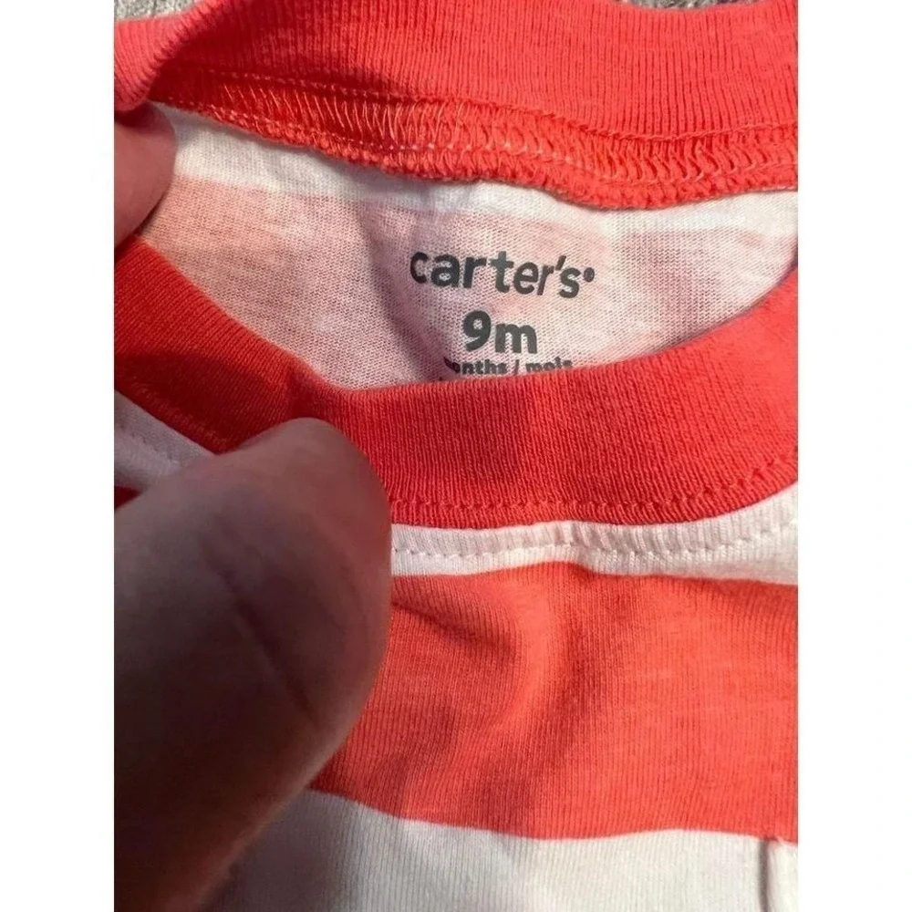 Carters boys size 9 months striped shirt‎ pullover